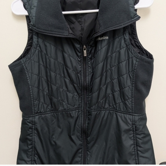 Columbia Womens Sleeveless Mix It Around II Black Full Zip Vest Size Medium - Picture 5 of 7